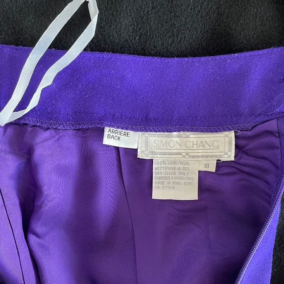 SIMON CHANG 3 piece wool suit - Picture 10 of 16